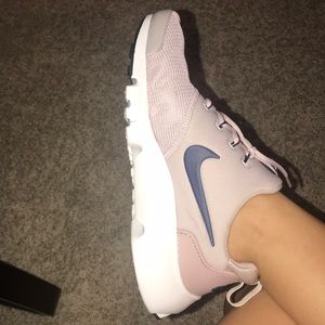 Nike Presto, navy and purple.